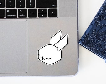 Rabbit R1 Sticker, Laptop Vinyl, Tech Sticker