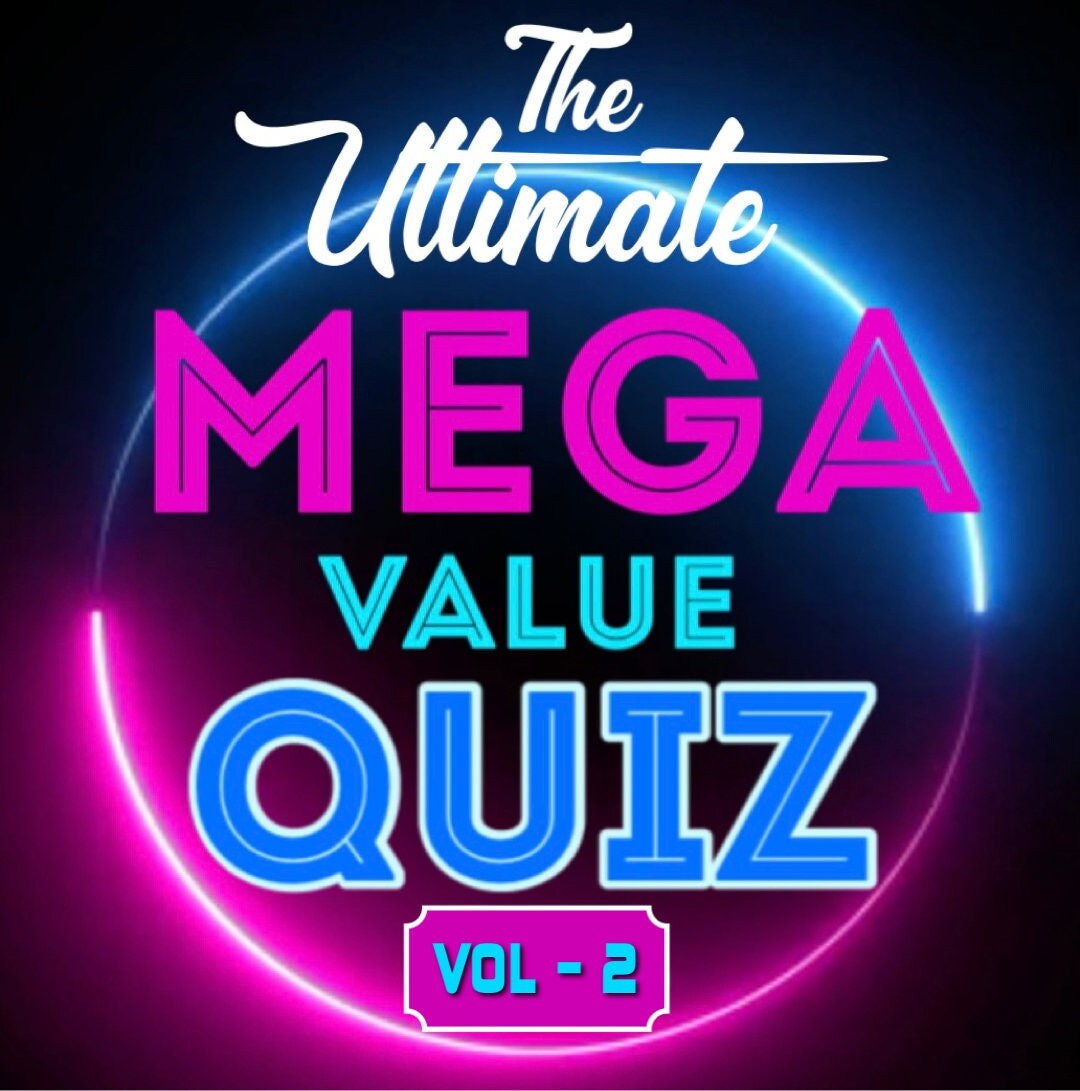 The Ultimate Mega Value Quiz Vol 2 Etsy