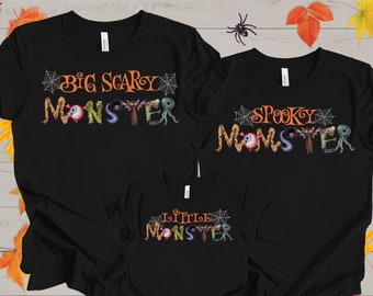 Camisas de Halloween para família, mãe, pai, criança, camisas de Halloween para bebês