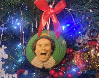 Buddy the elf Christmas tree decoration