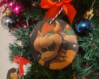 Decoración hecha a mano de Bowser super Mario