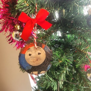 Thomas die kleine Lok handgefertigte Hängedekoration
