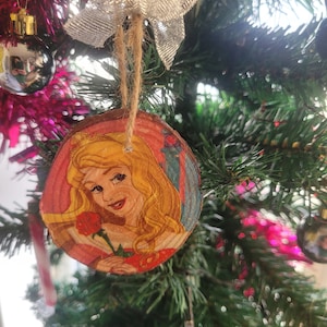 Aurora sleeping beauty handmade decoration