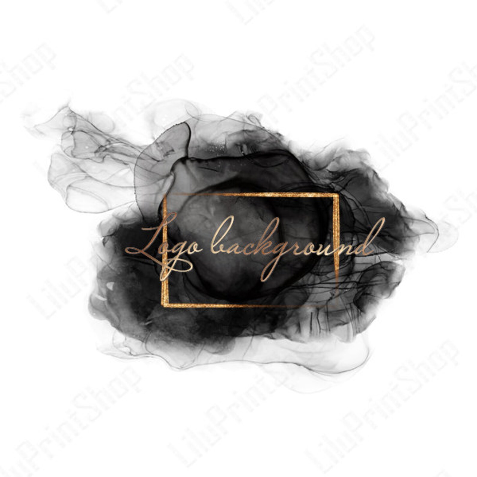 Schwarze Tinte Groses Design Die Magie Des Black Ink Logos