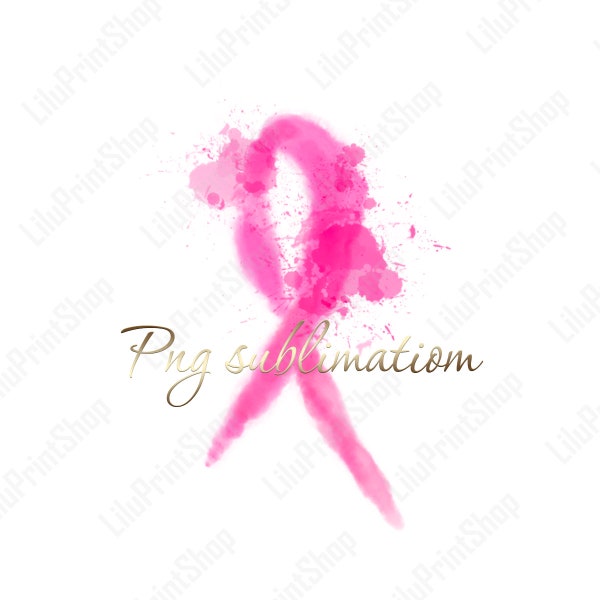 Breast cancer ribbon png Watercolor Awareness png Awareness Ribbon png Pink ribbon png Breast cancer clipart Breast cancer awareness png
