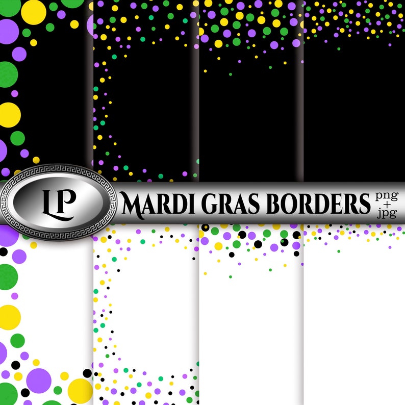 etsy mardi gras invitation