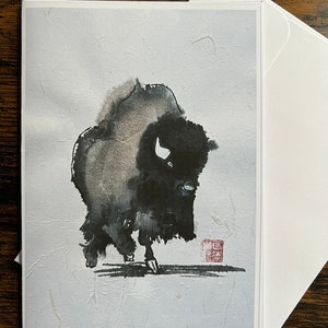 Bison card