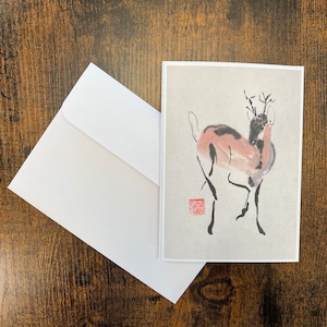 Deer card