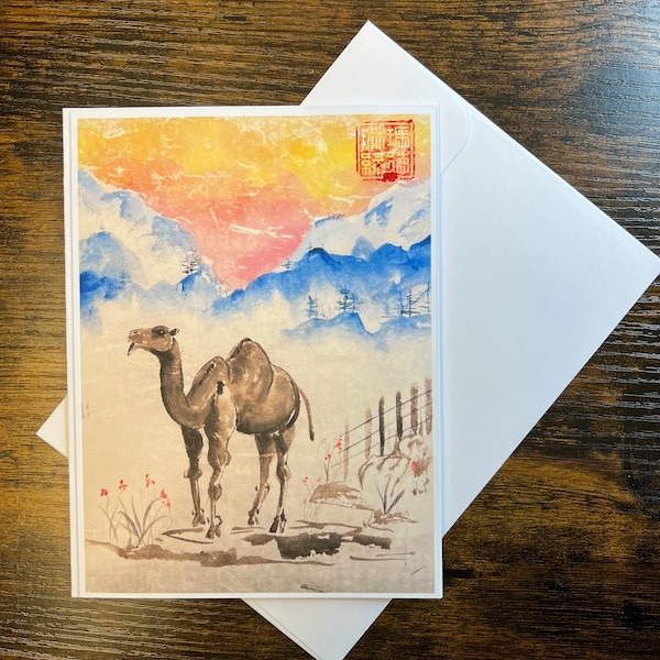 Camel Card Etsy