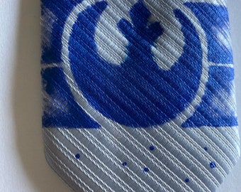 Personalized hand-painted Star Wars Rebel Alliance tie - gift under 20 euros