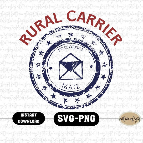 Rural Carrier SVG PNG