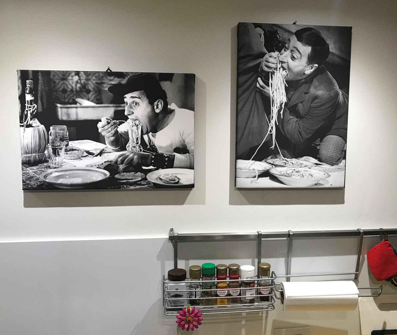 Quadro Mangia Spaghetti Art. 16 Sean Connery Free Transport EU Zone ...
