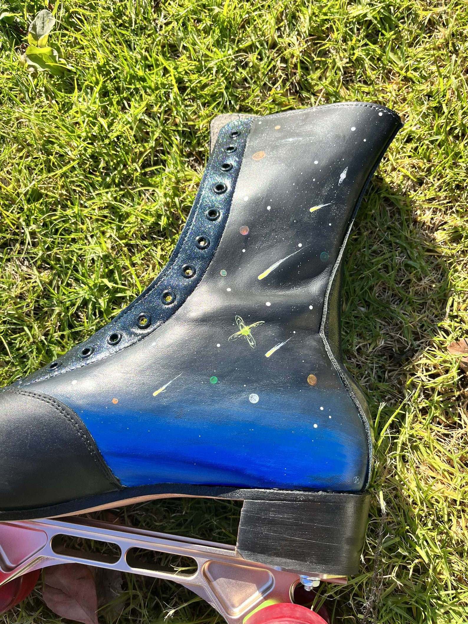 Hand Painted Custom Quad Skates Etsy