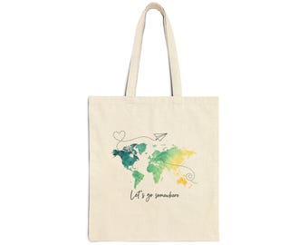 Cotton Canvas Tote Bag