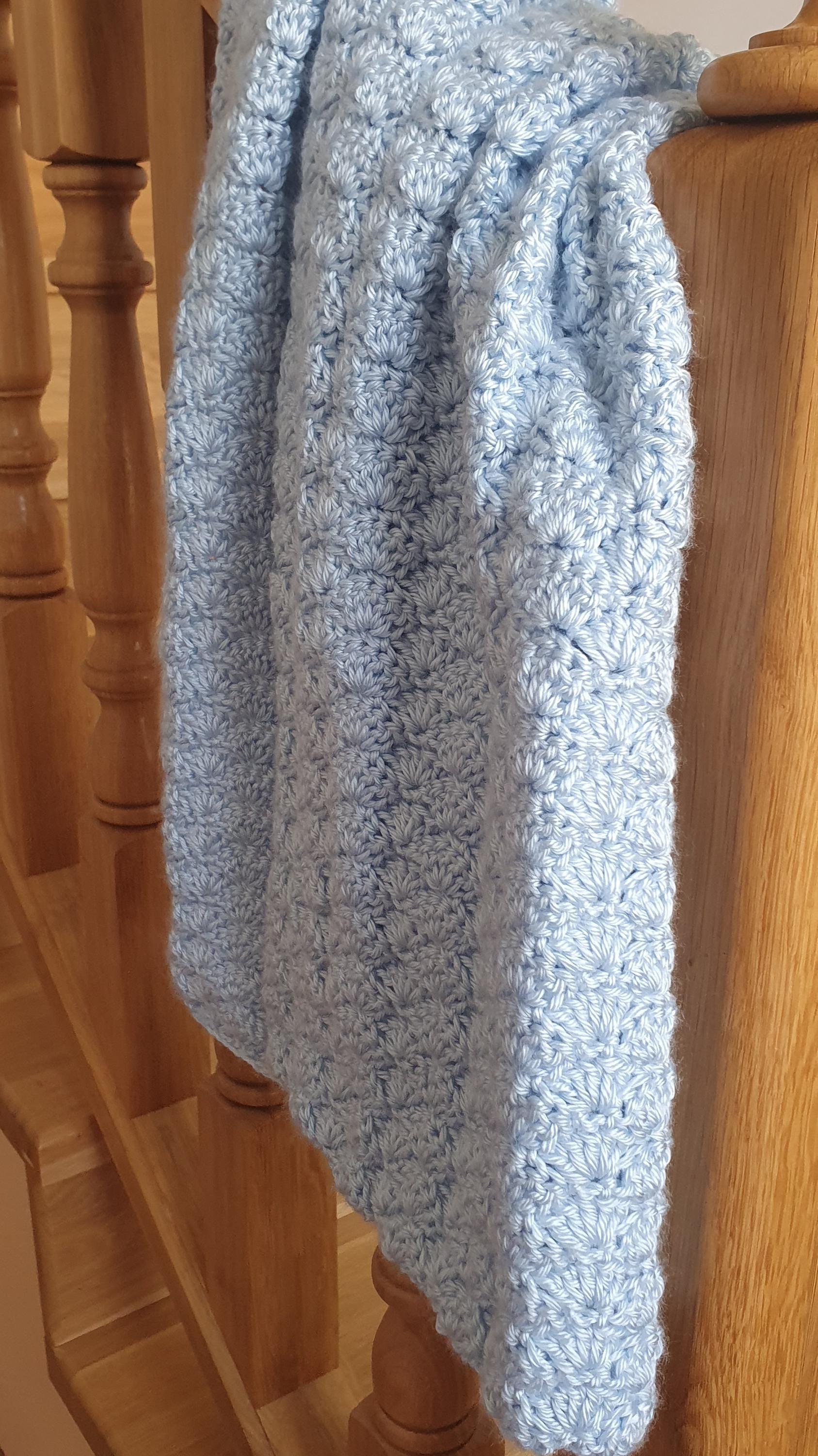 Crochet Shell Stitch Baby Blanket Pattern (PDF Download) - Etsy