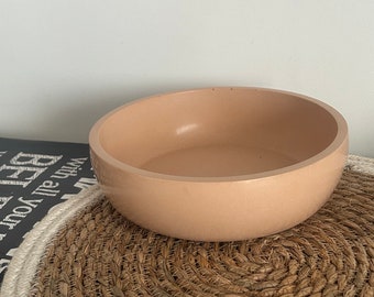 Concrete bowl,table bowl, shallow bowl, table decor bowl, kitchen bowl, concrete large bowl, handmade decorative bowls, tableware,