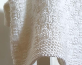 Knit blanket pattern, Throw Pattern, Baby Blanket pattern, Easy knit pattern, Soft baby blankets, squishy blanket pattern, chunky blanket