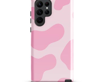 Pink Kuh Muster Samsung Tasche: Robuste, schützende Hartschale