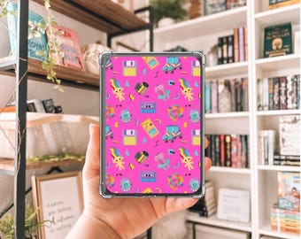 90’s Toys Kindle Insert/I love the 90’s/gift for reader/90’s kindle/laminate kindle insert/Pink kindle insert