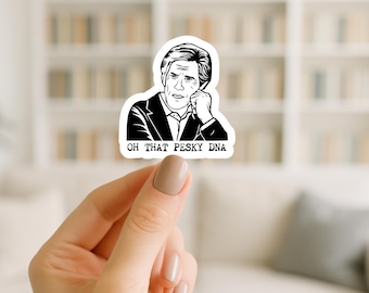 Keith Morrison Sticker/water-resistant sticker/laminate sticker/gift for reader/kindle sticker/laptop sticker/Dateline