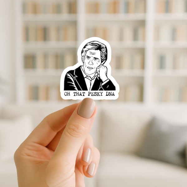 Keith Morrison Sticker/water-resistant sticker/laminate sticker/gift for reader/kindle sticker/laptop sticker/Dateline