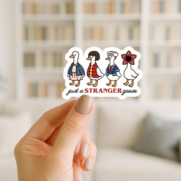 Strangers Things Stickers - Etsy