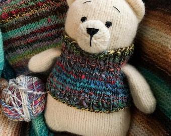 Knitting pattern - Teddy Bear | English | Español