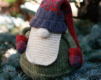 Knitting pattern - Christmass Gnome | English | Español