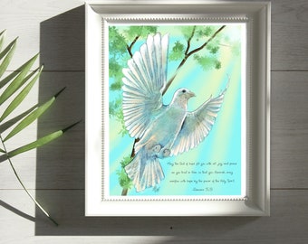 His Peace 8x10 Print