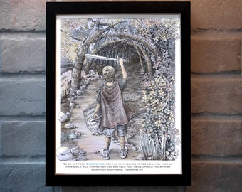 Armor of God 8x10 Print