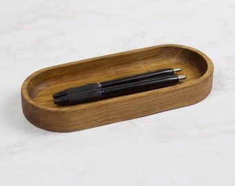 Maple Tray / Wood Catchall Tray / Valet Tray / Pen Tray / Organizing Tray / Maple Wood / Home Decor / Office Decor