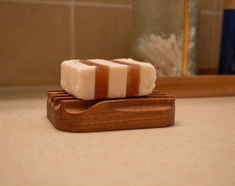 Maple Wood Soap Dish/Holder