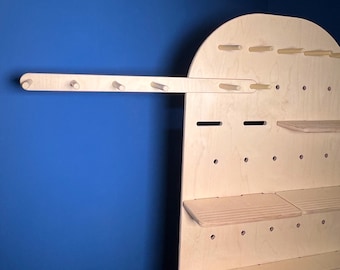 Peg Erweiterung für Gipfel-Aufsteller, Gipfel-Aufsteller, Telleraufsteller, & Gipfel-Aufsteller groß.  Verlängerter Arm für 4 weitere Wirbel.