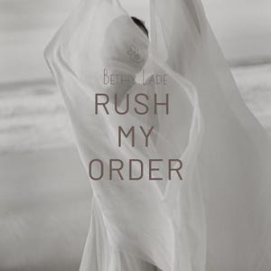 Rush my order - Wedding dress, Bridal dress - BethyLade