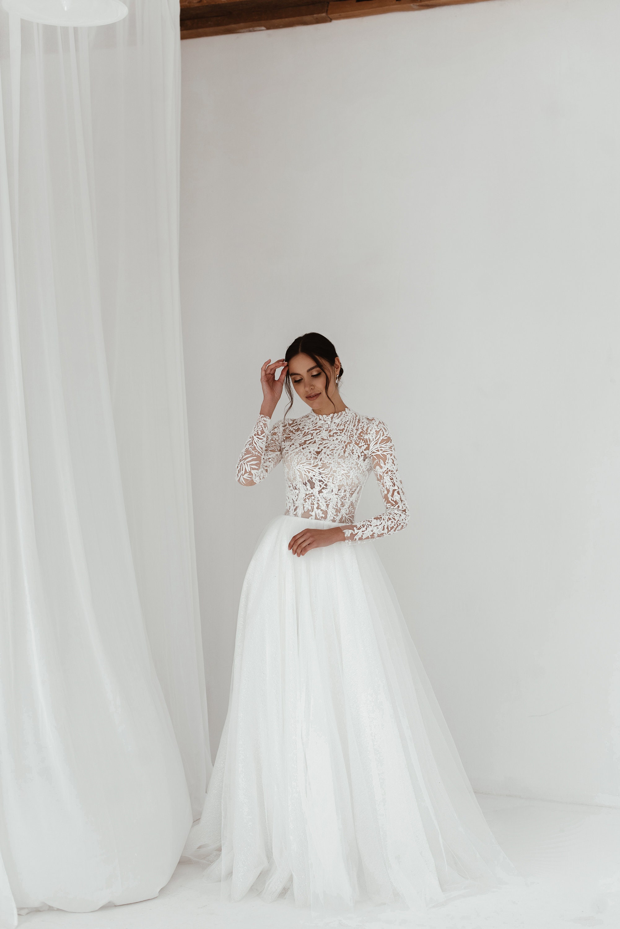 Lace Mormon Dress - Etsy