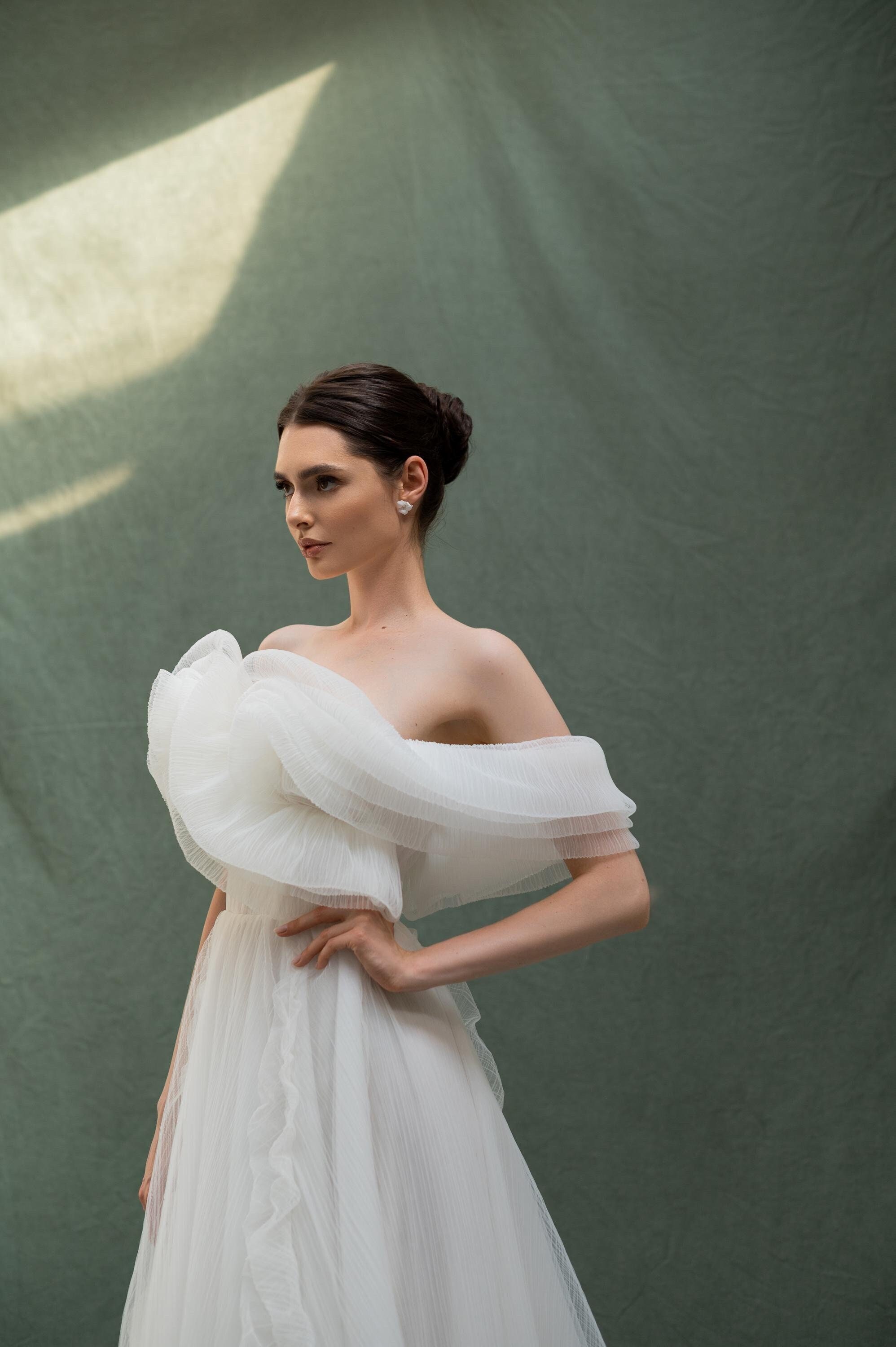 Pleated Tulle Dress - Etsy Pleated Tulle Dress - Etsy