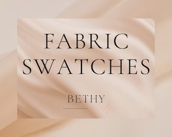 Fabric swatches - wedding dress - BethyLade, Crepe samples, Satin samples, Lace swatches, Chiffon swatches