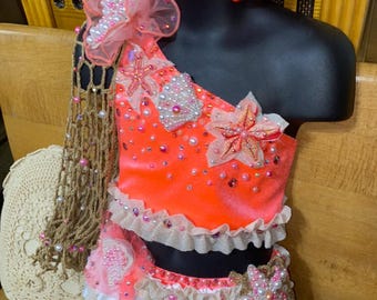 Natural No Glitz pageant swimsuit