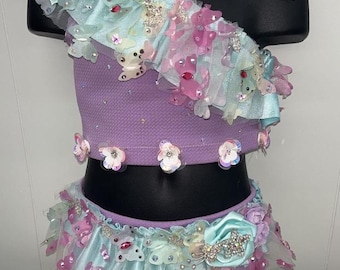 Butterfly Frenzy Pageant swimsuit