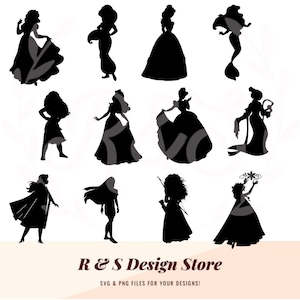 Prinzessin, Silhouetten, gefrorene, Meerjungfrau, Königin, png, svg.
