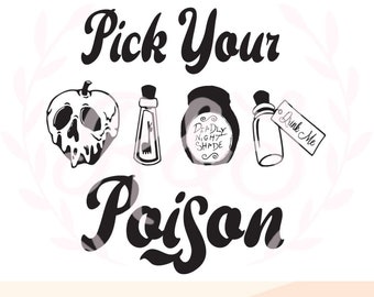 pick your poison, villain, svg, png.