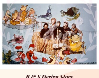 bedknobs, broomsticks, classic, magic, fantasy, tumbler wrap, png.