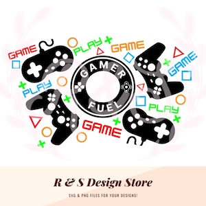 gaming, controllers, gamer, gamer fuel, cup wrap, starbucks wrap, png, svg.