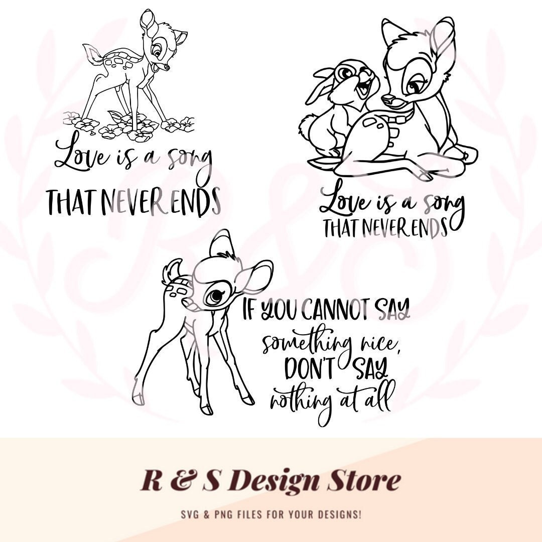 Bambi And Flower Quotes
