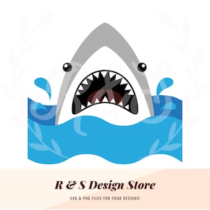 shark, shark face, shark head, png, svg.