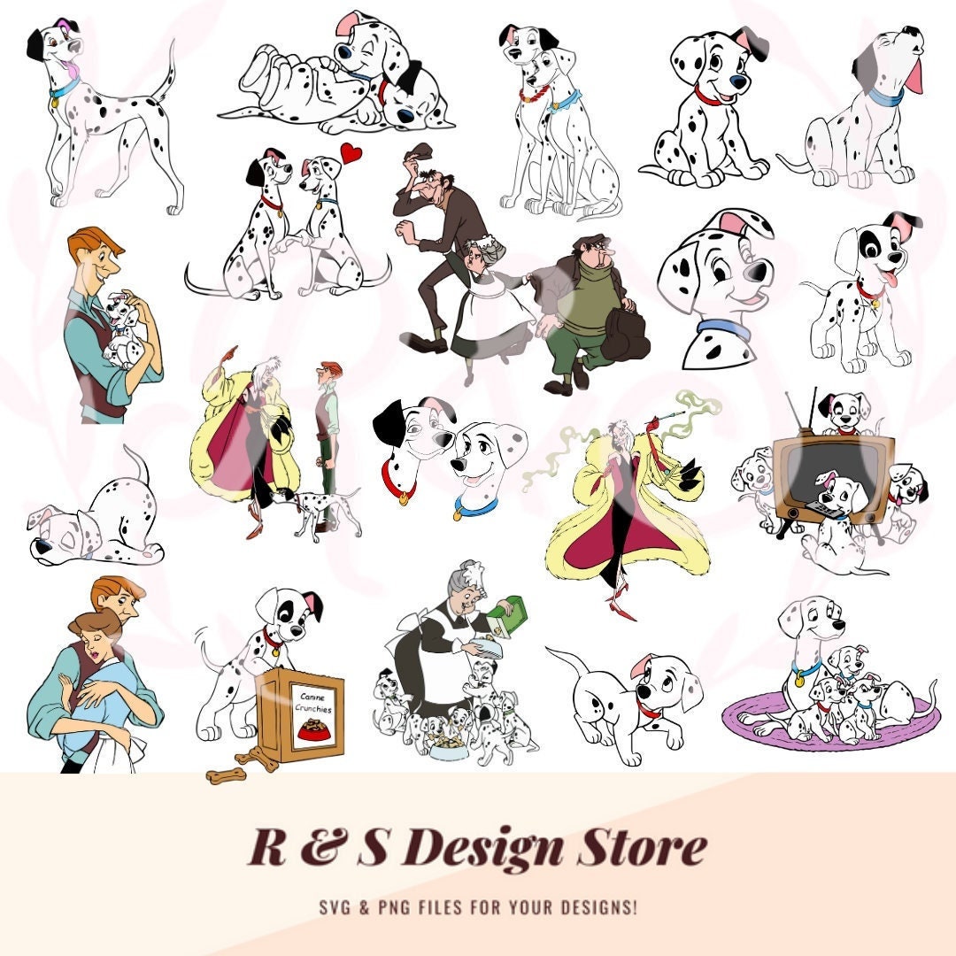 101 Dalmatian Characters Names
