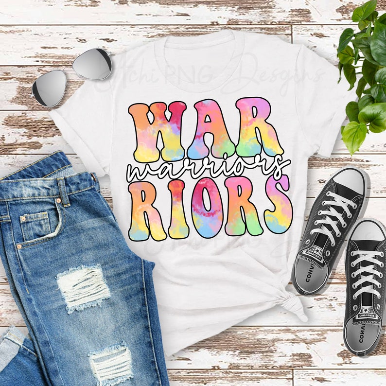 warriors tie dye shirts