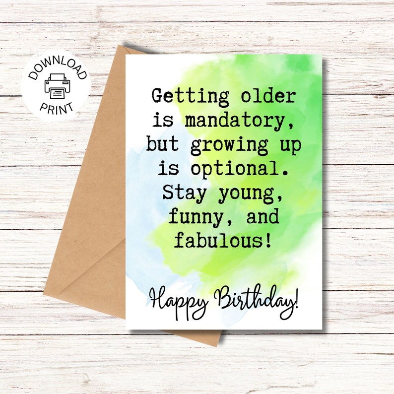 Funny Happy Birthday Card Printable - Il 794xN.5116867699 760h 