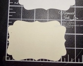 50 Blank Fancy Tags - Etsy