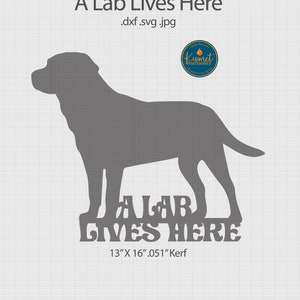 archivos svg de signo de perro monograma para corte por láser, archivos dxf labrador personalizados para metal, archivos de corte de plasma de signo de laboratorio redondo para cnc, png de perro